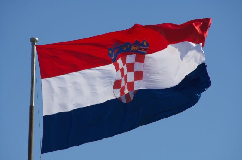 Naujoks beim Empfang in kroatischer Botschaft 